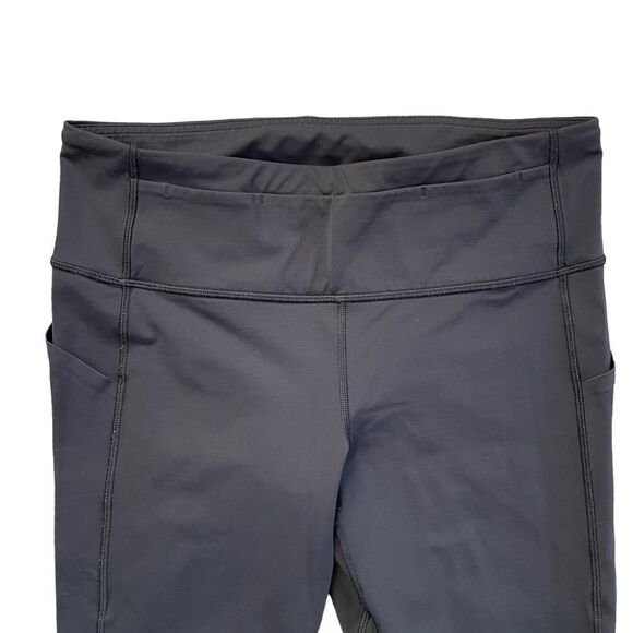 LULULEMON Black Leggings Size 10 - Picture 3 of 7